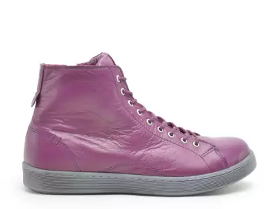 0344900 Violet Boots et Bottines Plates Femme