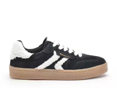 23723 44 Noir Baskets Basses Femme