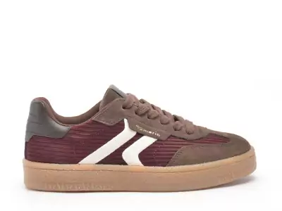 23723 44 Bordeaux Baskets Basses Femme