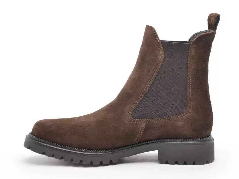 Tamaris 25427 41 Chelsea Marron Boots et Bottines Plates Femme