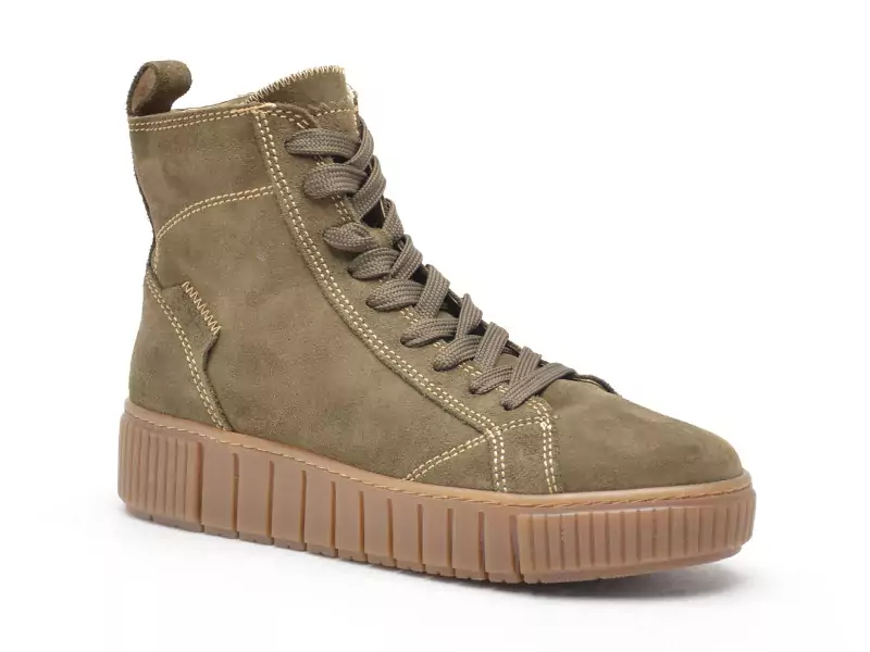 Tamaris 25205 45 Kaki Boots et Bottines Plates Femme