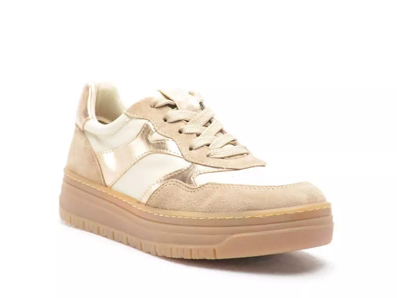 Tamaris 23717 45 Beige Baskets Basses Femme