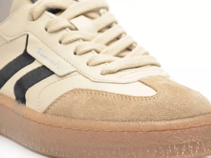 Tamaris 23723 44 Beige Baskets Basses Femme