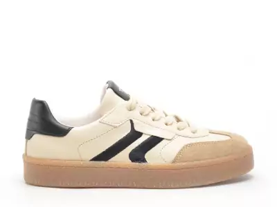 23723 44 Beige Baskets Basses Femme