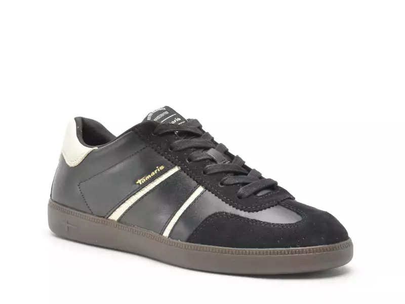 Tamaris 23624 43 Noir Baskets Basses Femme