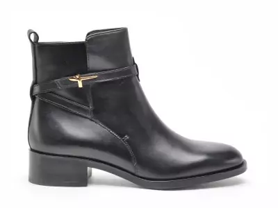 25321 43 Noir Boots et Bottines à Talons Femme