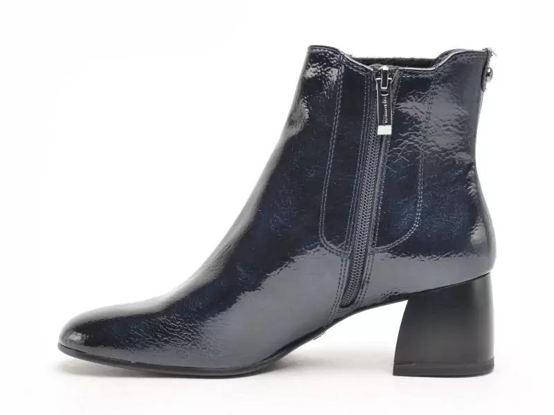 Tamaris 25327 45 Bleu Boots et Bottines à Talons Femme