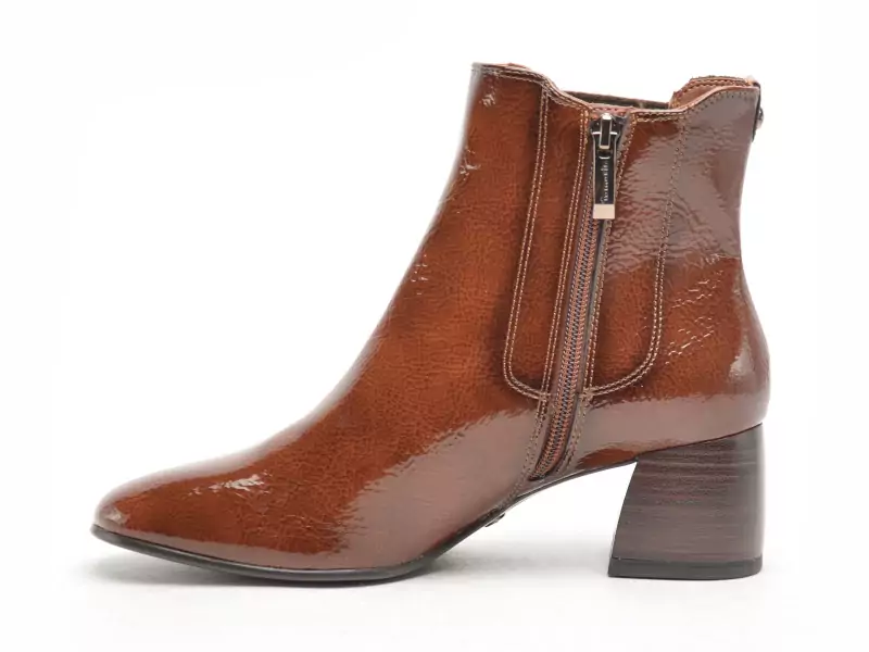 Tamaris 25327 45 Marron Boots et Bottines à Talons Femme