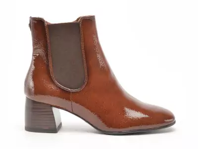 25327 45 Marron Boots et Bottines à Talons Femme