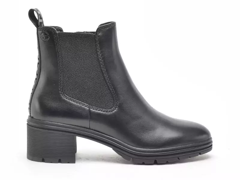 Tamaris 25456 43 Noir Boots et Bottines à Talons Femme