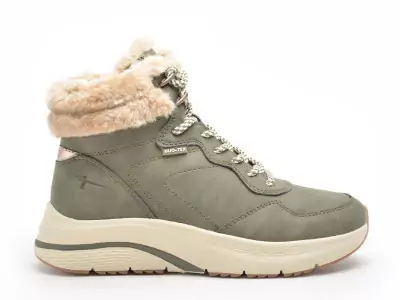 26278 45 Kaki Boots et Bottines Plates Femme