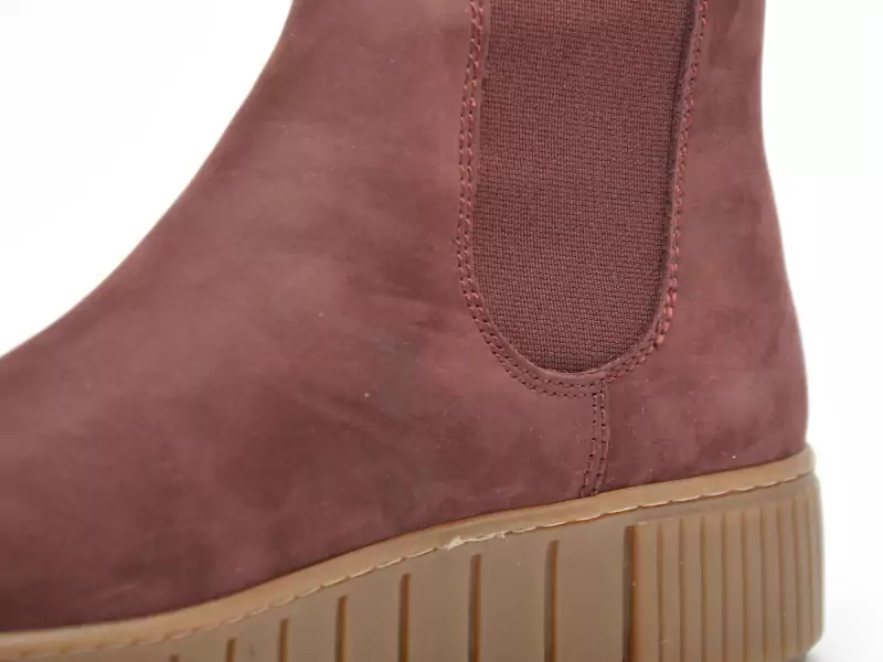 Tamaris 25403 43 Bordeaux Boots et Bottines Plates Femme