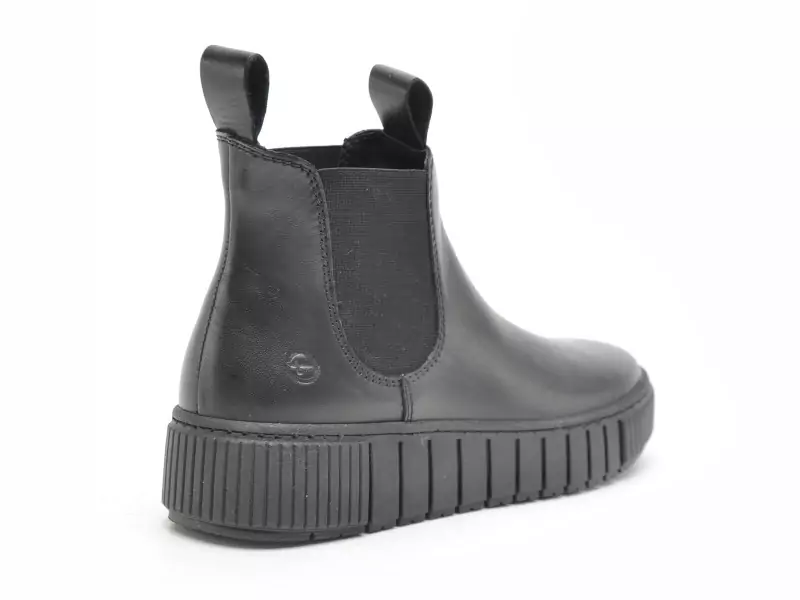Tamaris 25403 43 Noir Boots et Bottines Plates Femme
