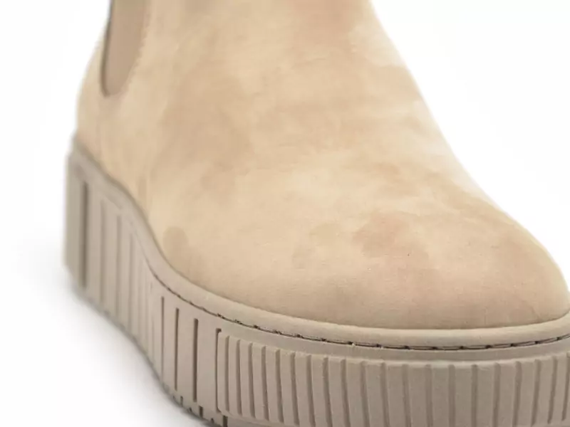 Tamaris 25403 43 Beige Boots et Bottines Plates Femme