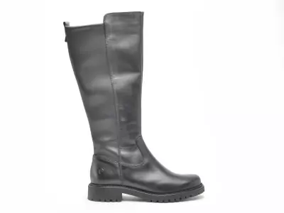 25605 43 Noir Bottes à Talons Femme