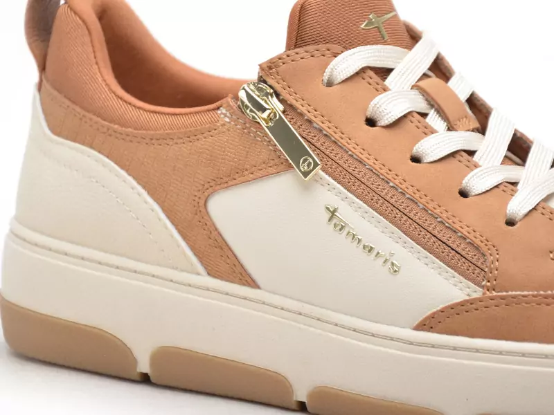 Tamaris 23752 45 Beige Baskets Basses Femme