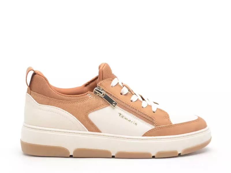 Tamaris 23752 45 Beige Baskets Basses Femme