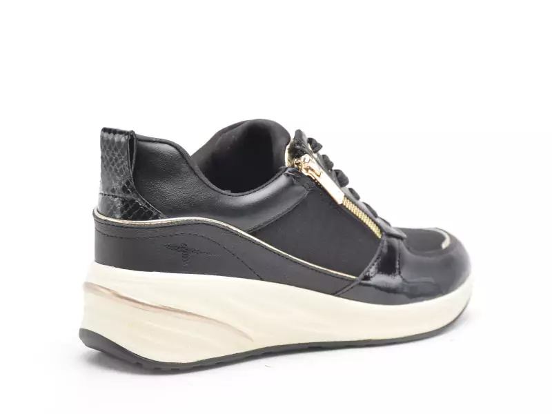 Tamaris 23754 45 Noir Baskets Basses Femme