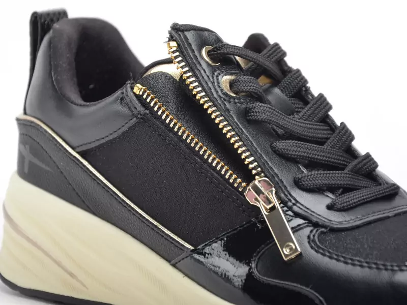 Tamaris 23754 45 Noir Baskets Basses Femme