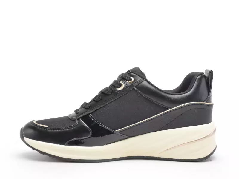 Tamaris 23754 45 Noir Baskets Basses Femme