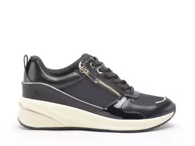 23754 45 Noir Baskets Basses Femme