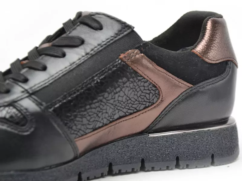 Tamaris 23776 44 Noir Baskets Basses Femme