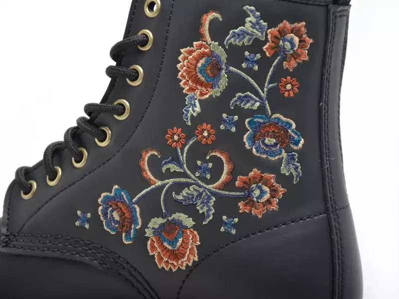 Dr Martens 1460 VONDA TF Noir Boots et Bottines Plates Femme