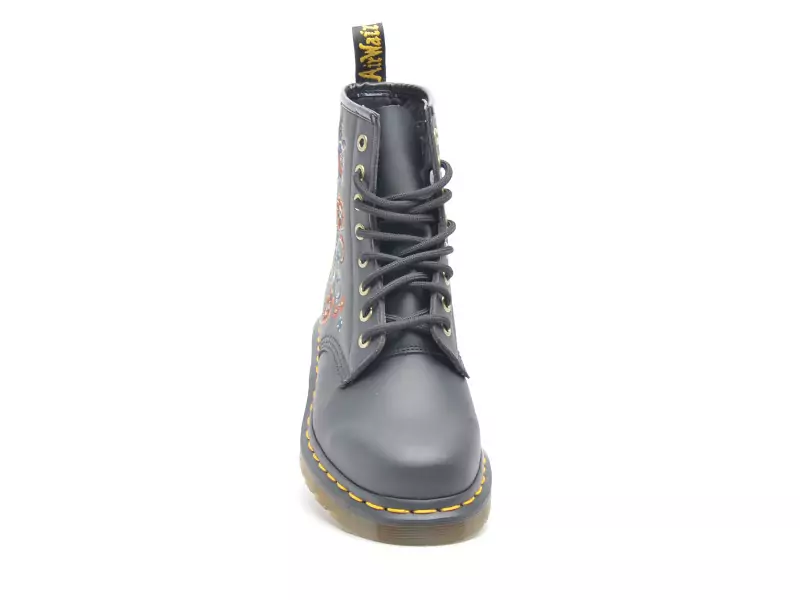 Dr Martens 1460 VONDA TF Noir Boots et Bottines Plates Femme