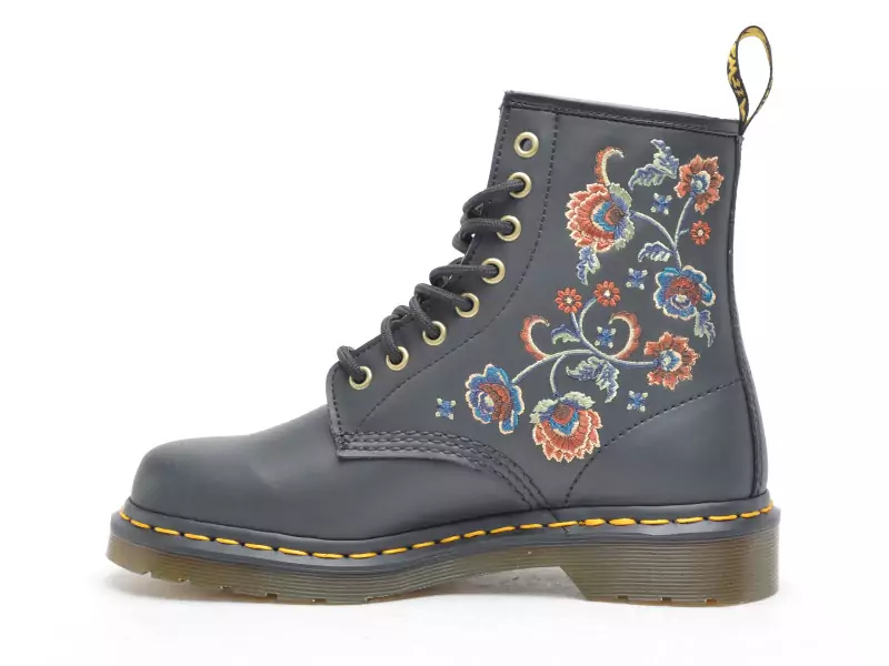 Dr Martens 1460 VONDA TF Noir Boots et Bottines Plates Femme