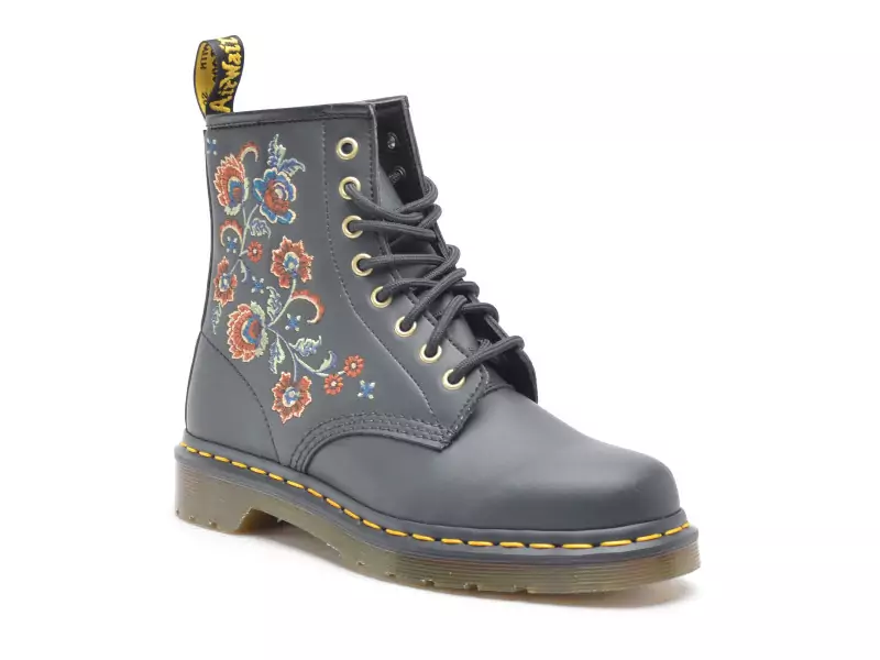 Dr Martens 1460 VONDA TF Noir Boots et Bottines Plates Femme