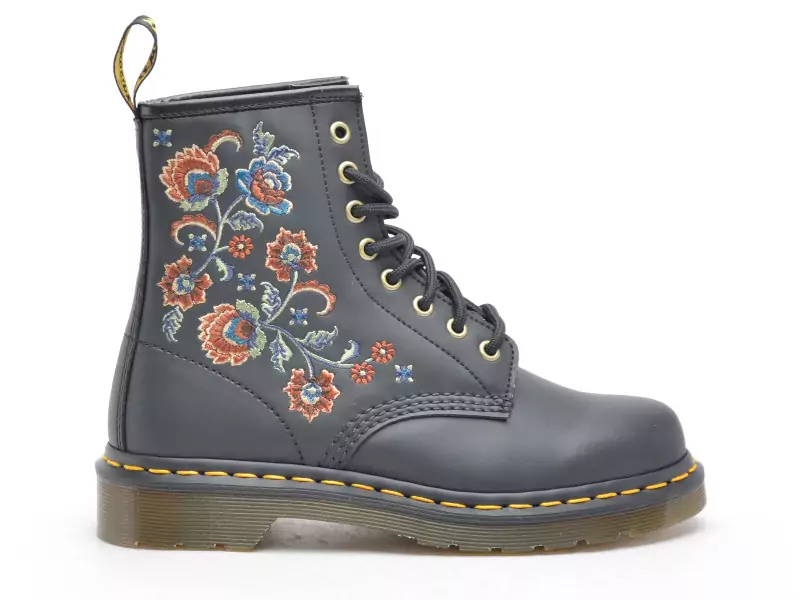 Dr Martens 1460 VONDA TF Noir Boots et Bottines Plates Femme