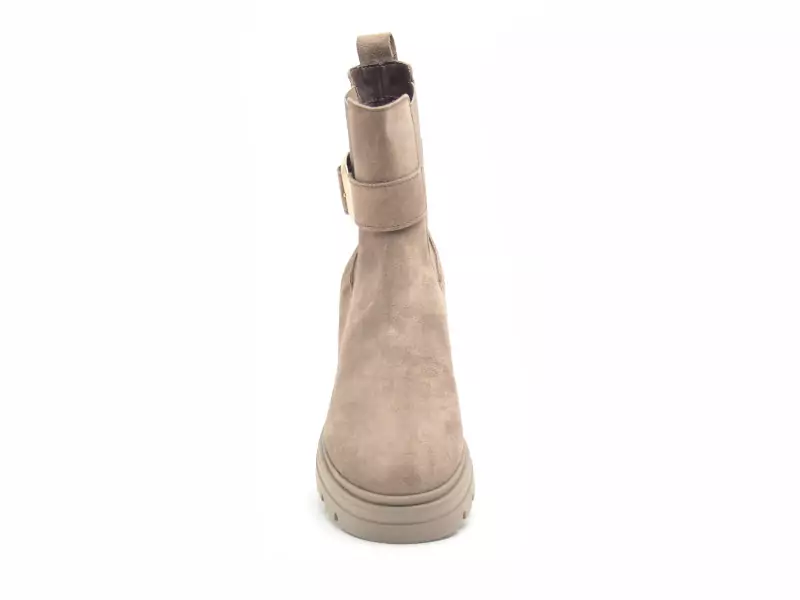 Tamaris 25433 45 Beige Boots et Bottines à Talons Femme