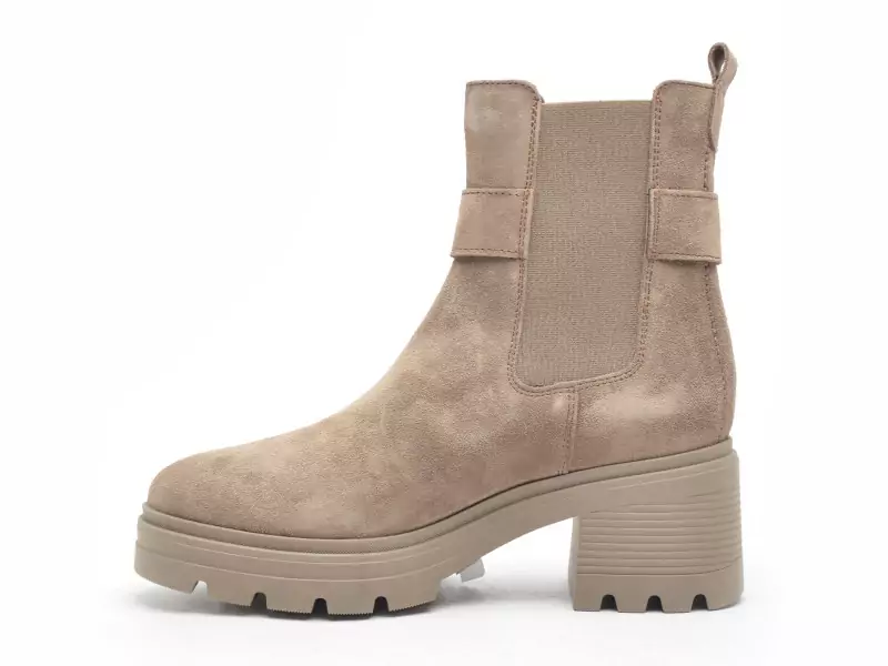 Tamaris 25433 45 Beige Boots et Bottines à Talons Femme