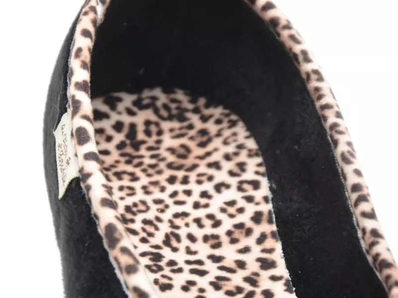 La Maison De L Espadrille 6055 8 Noir Chaussons Femme