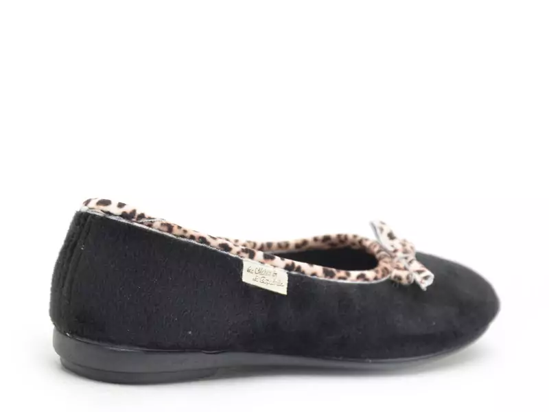 La Maison De L Espadrille 6055 8 Noir Chaussons Femme