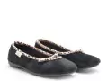 La Maison De L Espadrille 6055 8 Noir Chaussons Femme