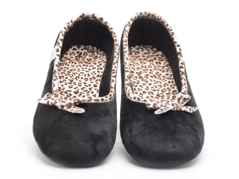 La Maison De L Espadrille 6055 8 Noir Chaussons Femme