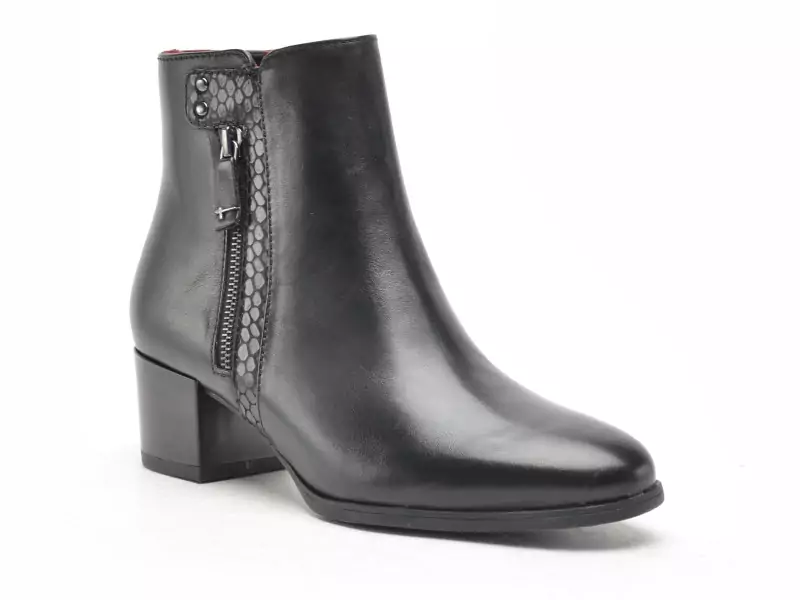 Tamaris 25367 45 Noir Boots et Bottines à Talons Femme