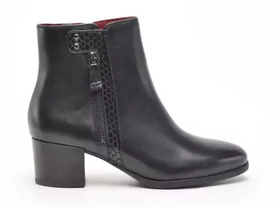 25367 45 Noir Boots et Bottines à Talons Femme