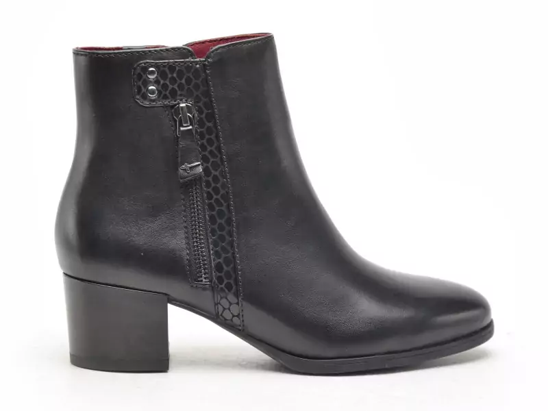 Tamaris 25367 45 Noir Boots et Bottines à Talons Femme