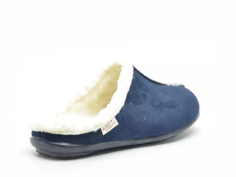 La Maison De L Espadrille 9009 8 Bleu Chaussons Femme