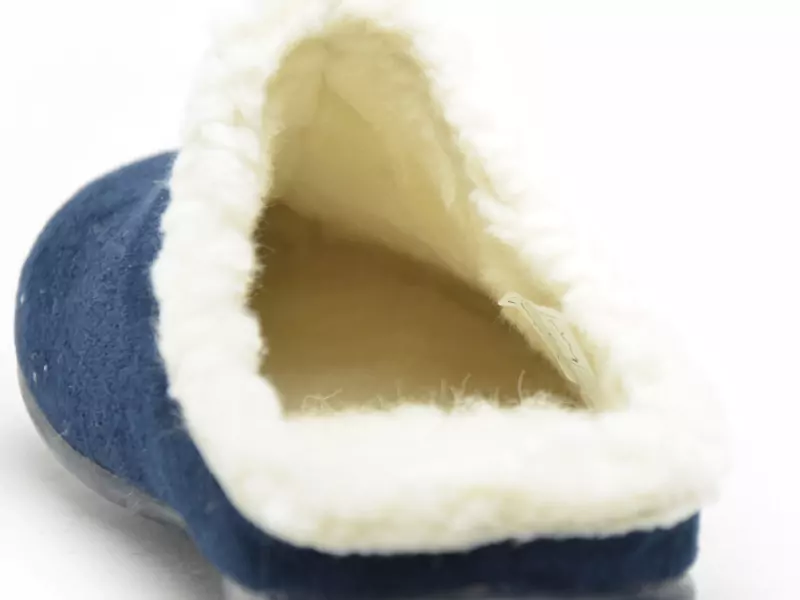 La Maison De L Espadrille 9009 8 Bleu Chaussons Femme