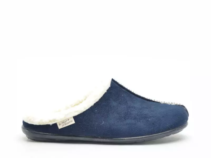 La Maison De L Espadrille 9009 8 Bleu Chaussons Femme