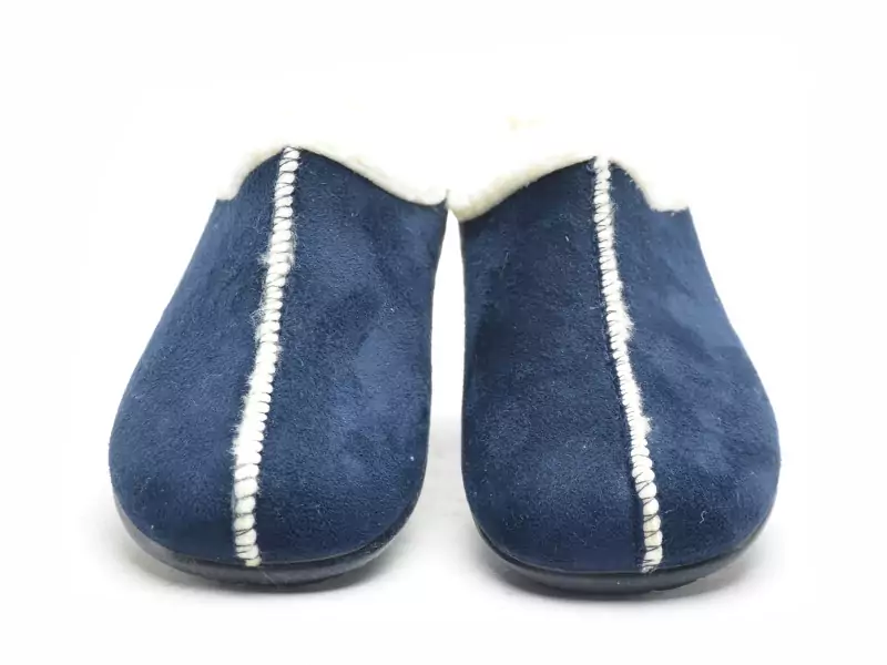 La Maison De L Espadrille 9009 8 Bleu Chaussons Femme