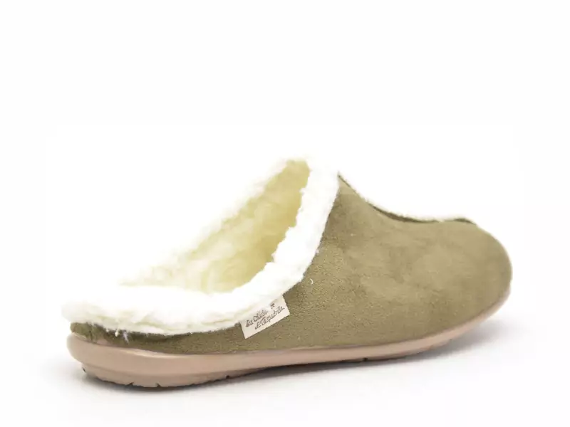 La Maison De L Espadrille 9009 8 Kaki Chaussons Femme