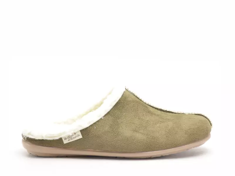 La Maison De L Espadrille 9009 8 Kaki Chaussons Femme