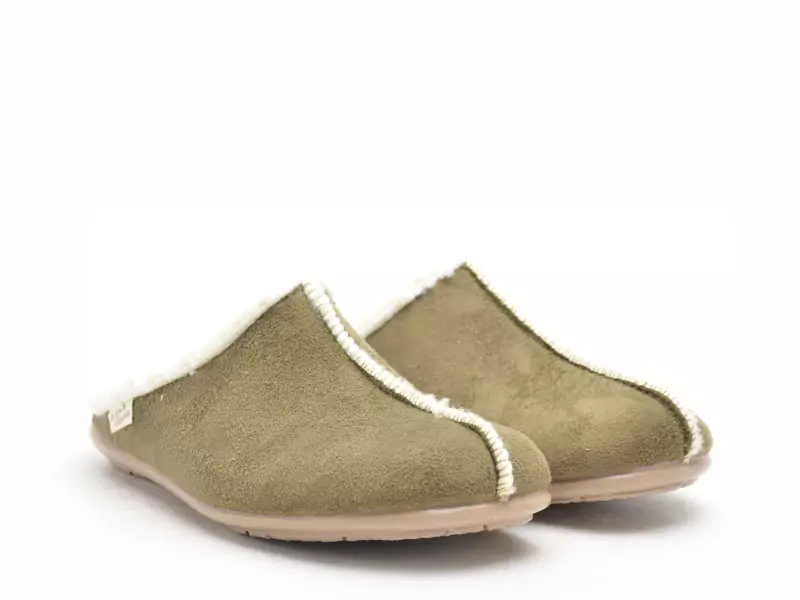 La Maison De L Espadrille 9009 8 Kaki Chaussons Femme