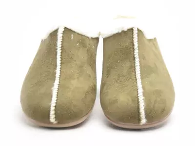 9009 8 Kaki Chaussons Femme