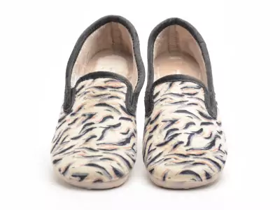 6223 8 Beige Chaussons Femme