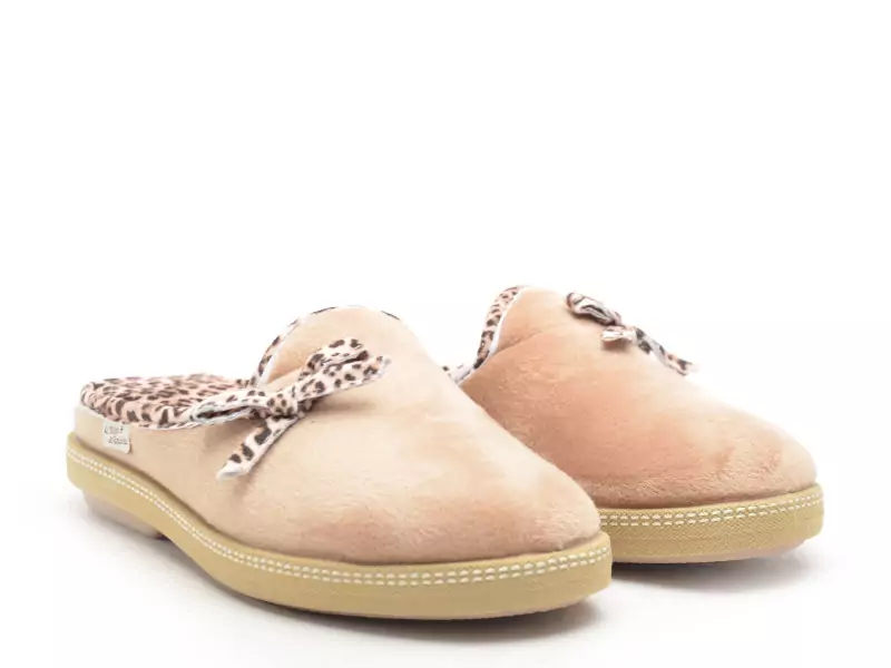 La Maison De L Espadrille 6812 8 Beige Chaussons Femme